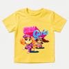 Paw Patrol Skye Liberty Graphic T Shirt Girls Casual Summer Clothes Kids Fashion Tee Top