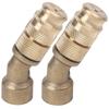 Brass Construction Atomizing Nozzle Wet Conditions Leak-Free Installation Stable Performance For Agricultural Use