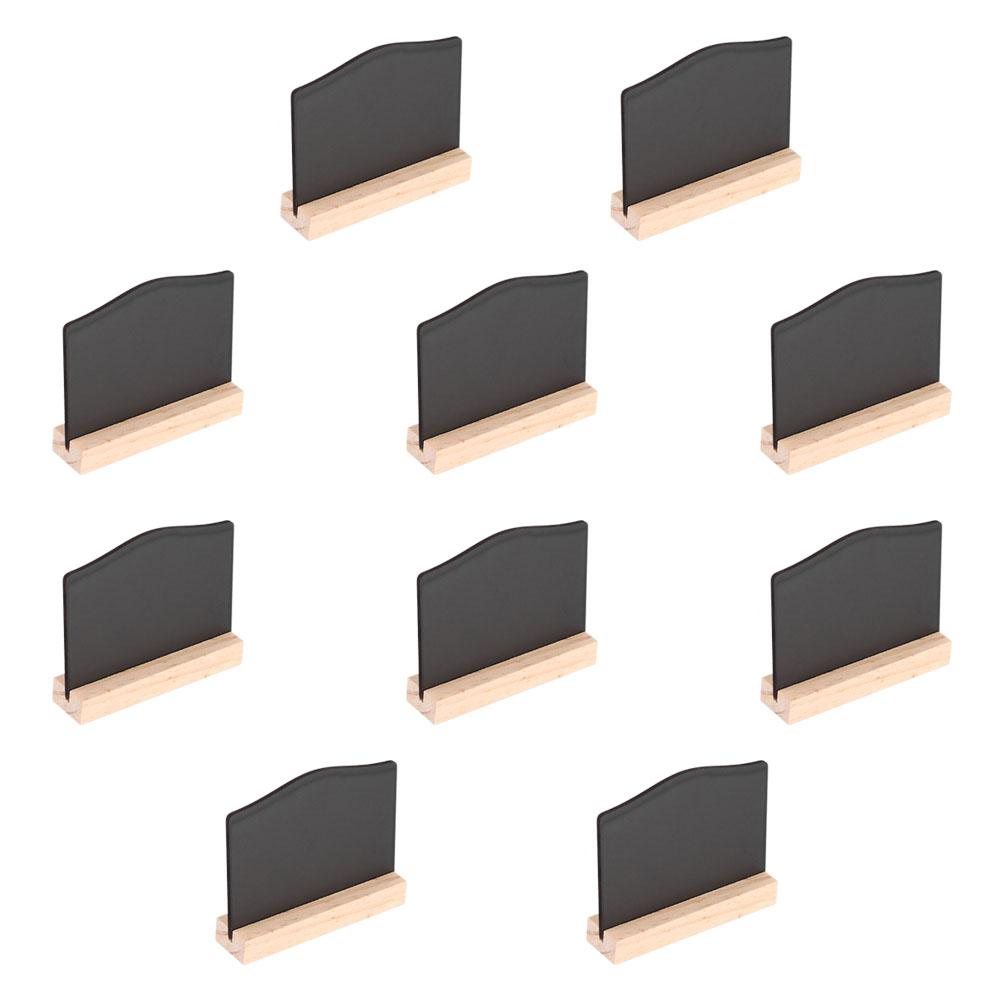 10 Stück/Set Weihnachtliche Dekorative Mini-Display-Tafel Ornament für Heimparty Bar Dekor