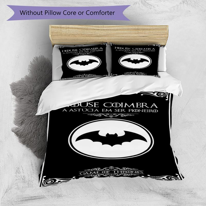 3pcs Football Team (45) Design Cover Set - HD Printed Bedding with 1 Cover and 2 Pillowcases - Perfect for Home and Dorm Decor