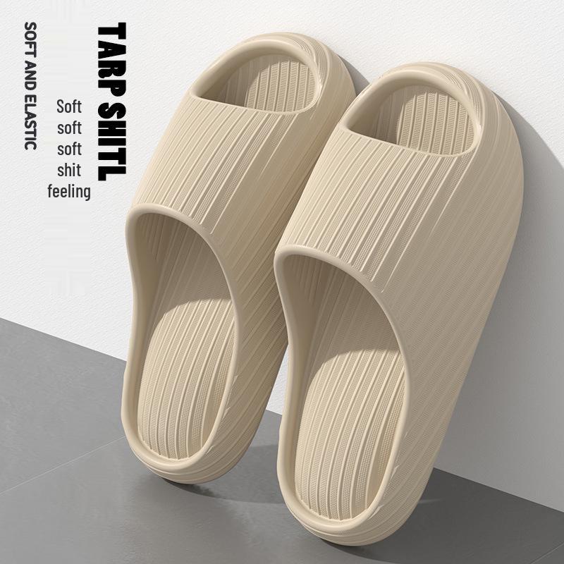 Unisex EVA Bath Slippers: Anti-Slip, Wear-Resistant, Thick-Soled for Indoor Summer Use