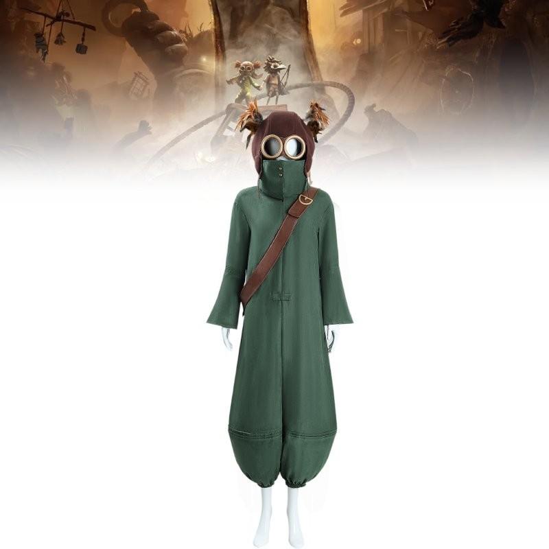 3 Little Nightmares Character Halloween Costume Set Performance Clothes Cosplay