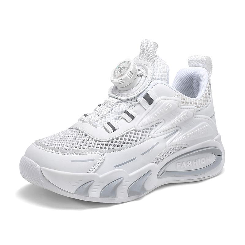 

Spring Children Sneaker Boys Shoes Mesh Platform New Design Kid Casual Sneaker School Running Tennis Shoes for Boy 4 To 8 Years 30 белый