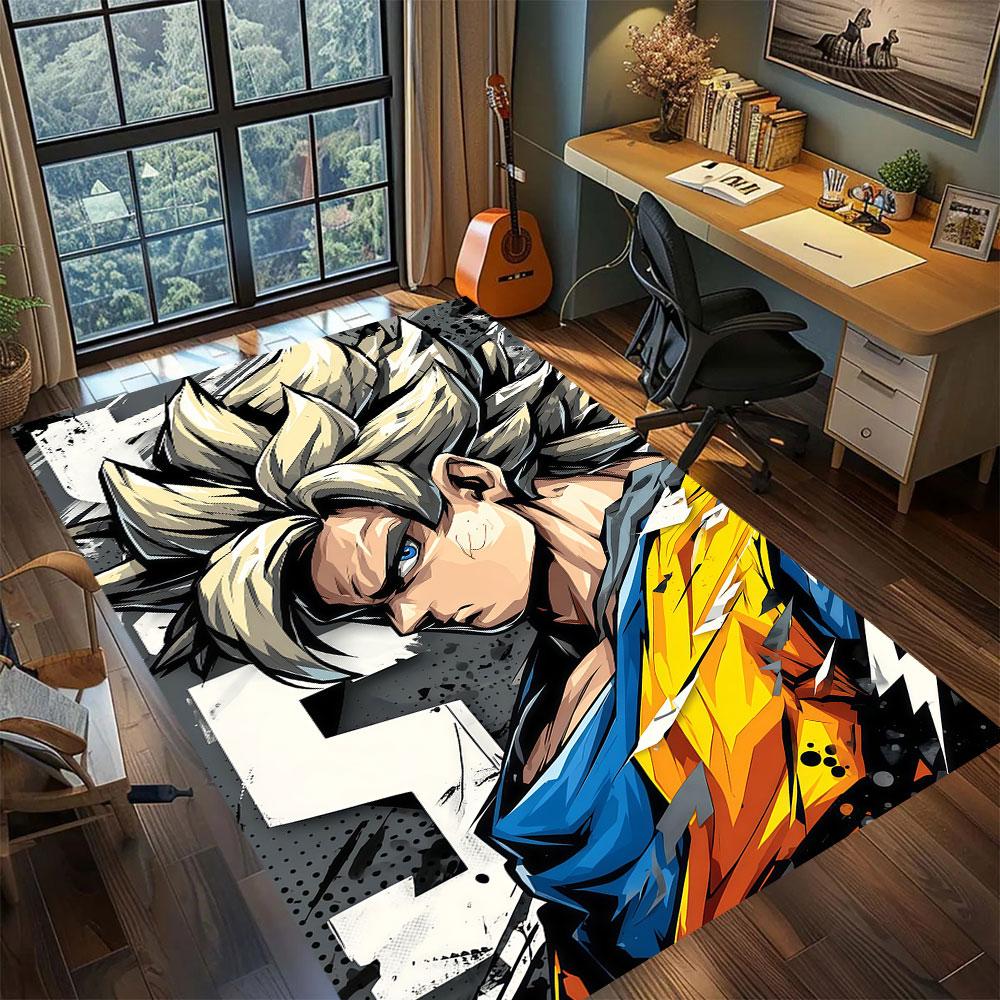 DragonBall anime character Carpet for Living Room Bedroom Home Decor Cool Movie Mat Play Floor Mat