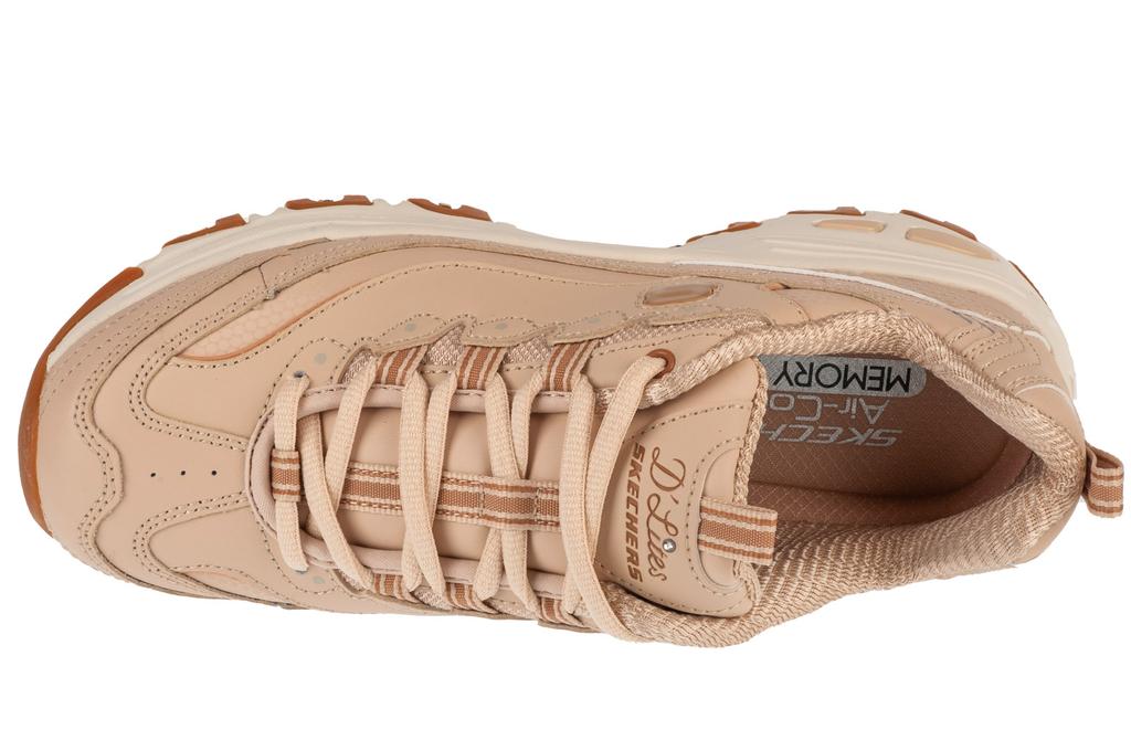 Skechers D'Lites - Buen Neutral, Zapatillas beige para mujer