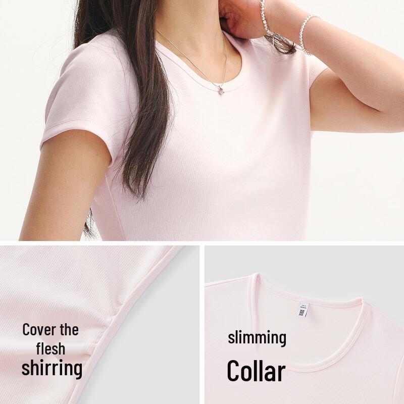 Semir Women's Cool-Feel Knit T-Shirt