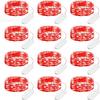 Brightown 12 Pack 7ft Battery Operated LED Fairy Lights for Xmas Decoration