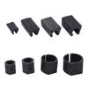 Durable 10pcs Floor Glides Floor Protector Anti-Front Tubing Caps Stool Pipe Clamp Tube Rear Pad Chair Leg Pad Damper