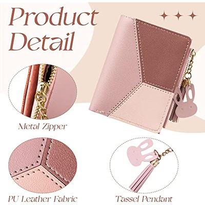 Neue Ankunft Brieftasche Kurze Frauen Geldbörsen Zipper Geldbörse Patchwork Mode Getäfelten Brieftaschen Trendy Geldbörse Karte Halter