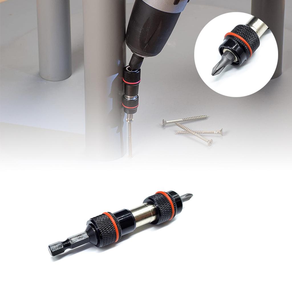 Adjustable Screwdriver Bit Holder Magnetic Quick Change 1/4 Bit Holder Impact Bit Holder Magnetic Tip Bit Holder