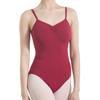 Womens Ballet Leotard With Spaghetti Straps Stretch Dancewear Adult Practice Performance