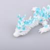 1 Piece Desktop Ornament 3D Printed Cherry Blossom Dragon Glow In The Dark Rotatable Articulated Dragons Figures Action Toy