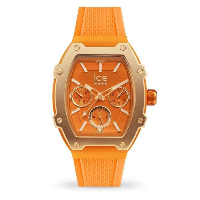 Montre ICE WATCH - Femmes - 023287 - Bracelet en silicone orange - Etanche 5 ATM