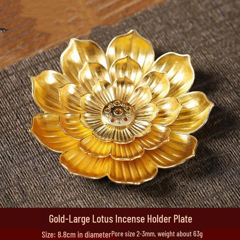 Kodo Multi-Hole Gourd & Water Drop Incense Holders: Turtle, Zen Lotus, Dragon Soaring Designs