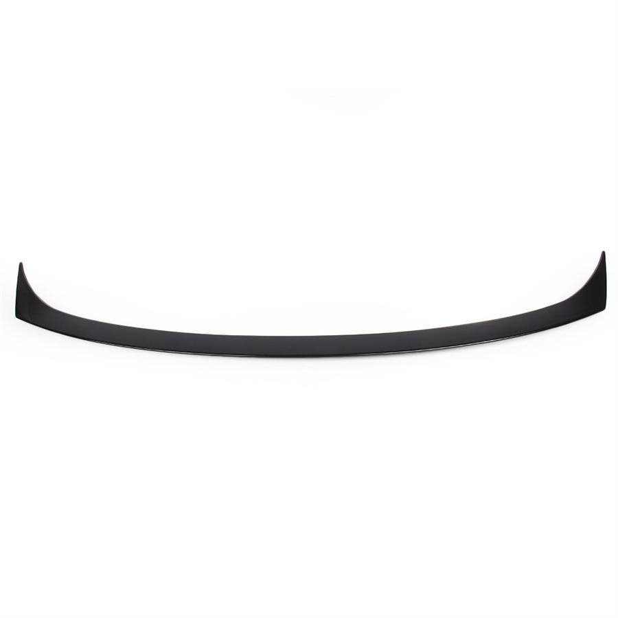 For Honda Accord 2018-2021 Shiny Bblack Tail Wing Lip Trim Sports Style Spoiler Trim ABS Plastic
