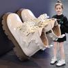 Kids Fashion Pearl Ankle Boots Spring Soft‑sole Princess Short Boots for Girls