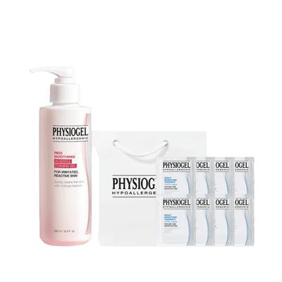 Physiogel Red Soothing AI Gentle Foaming Gel 180ml, Red Soothing AI Gentle Foaming Gel 180ml + Gift
