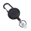 Retractable Keychain Professional Thickened 1mm Stainless Steel Wire Rope Prevents Lost Carabiner