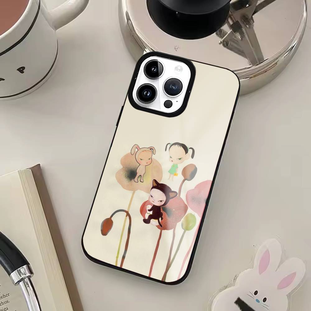 Art Y-Yoshitomo N-Nara Phone Case For iPhone17,16,15,14,13,12,11 Plus,Pro Max Magnetic For Magsafe Wireless Charging