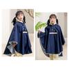 Comfortable Cloak-style Raincoat Windproof School Rain Gear Students Rain Jacket  Primary School