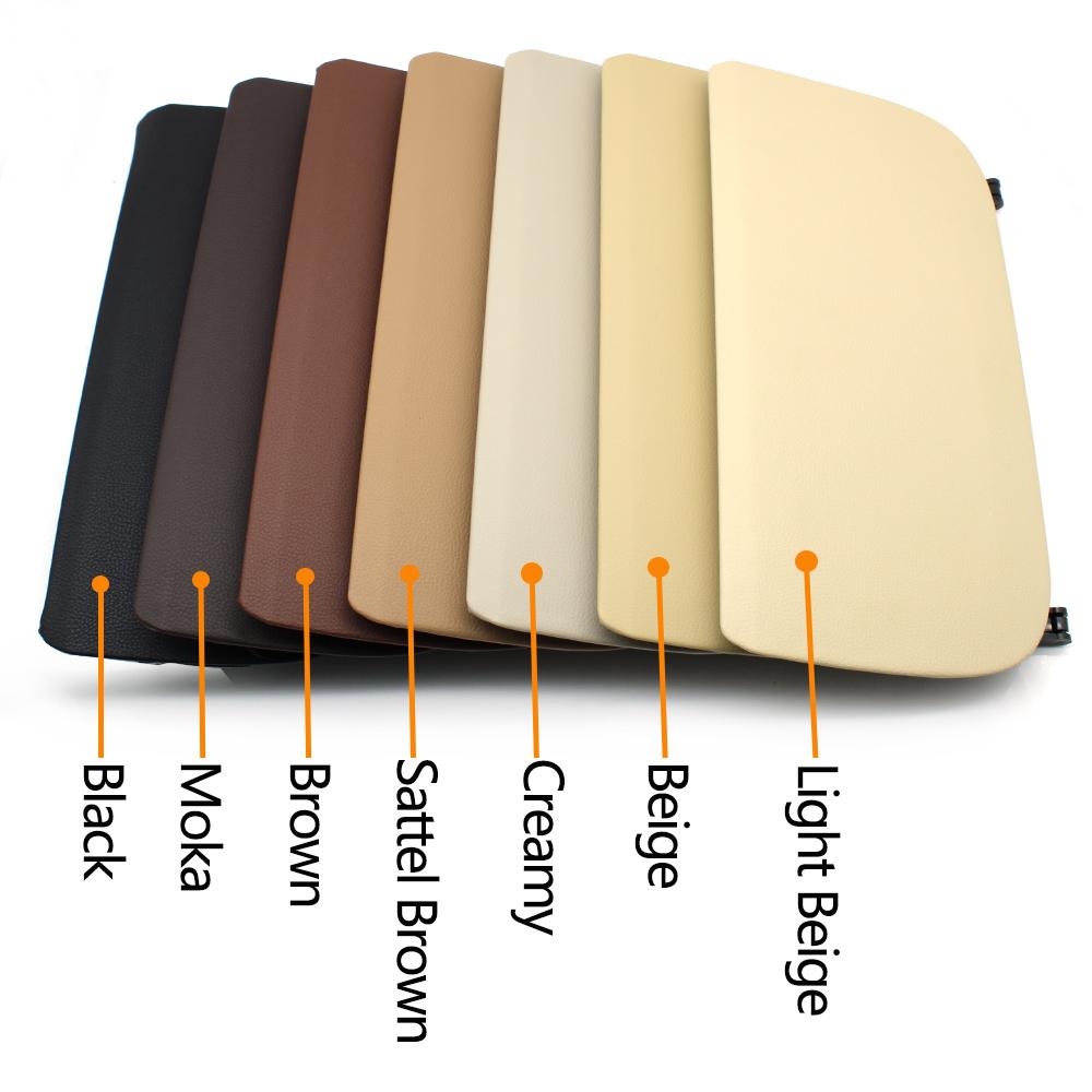 Car Front Seat Leather Backrest Storage Pocket Cover For BMW 5 7 GT Series LCI F10 F11 F01 F02 F07 F15 F16 2013 2014 2015 2016