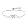 New 925 Silver Minimalist Star Zircon Bracelet Fit Fashion Women Birthday Party Jewelry Gift