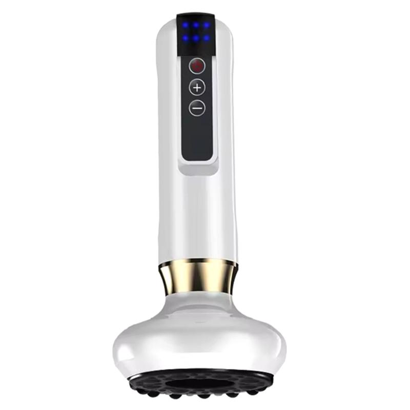 

LITE-Magnetic Cupping Rechargeable Handheld Massage For Body Sculpting Cellulite Fat Suction Machine For Belly A білий