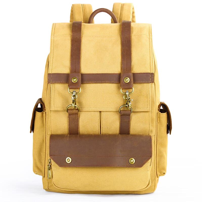 

Vanaheimr Retro Canvas Laptop Backpack One Size