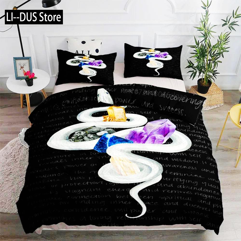 

Comforter Watercolor Crystal Art King Queen Double Full Twin Single Size Set Comforter (quilt)-EU Single(135*200cm)3pcs