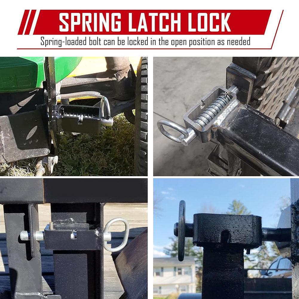 

Trailer Door Lock Weld-On Spring Latch Locks In Open Position Heavy Duty Construction Versatile Locking Design China Mainland