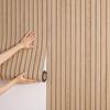 40cmx3M Imitation Solid Wood Grating Board Waterproof Self-adhesive Wallpaper Background Wall Sticker Door Frames Wall Decor