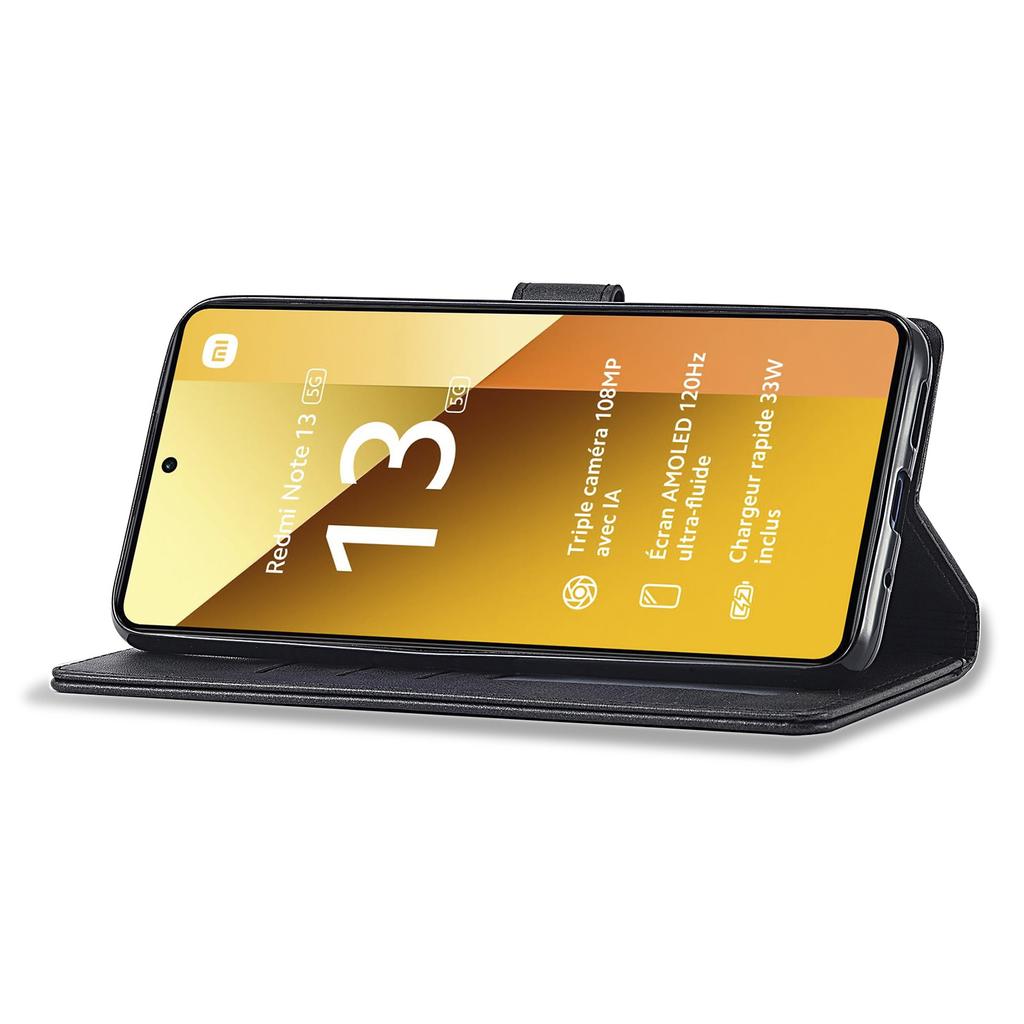 LC.IMEEKE For Xiaomi Redmi Note 13 5G Case Flip Leather Wallet Stand Phone Cover