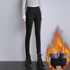 Dames Winter Skinny Fit Broek Kleine Pijp Jeans Slim Warme Denim Broek