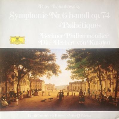 LP Record HERBERT VON KARAJAN BERLINER PHILH  Tschaikowsky Symphonie Nr6 Hmoll  4150831 DEUTSCHE GRAMMO Germany Classical Used