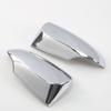 For TOYOTA YARIS XP150 2013-2018 Car Rearview Mirror Cover Trim, Accessories Chrome Silver Side Turn Signal Mirror Covers