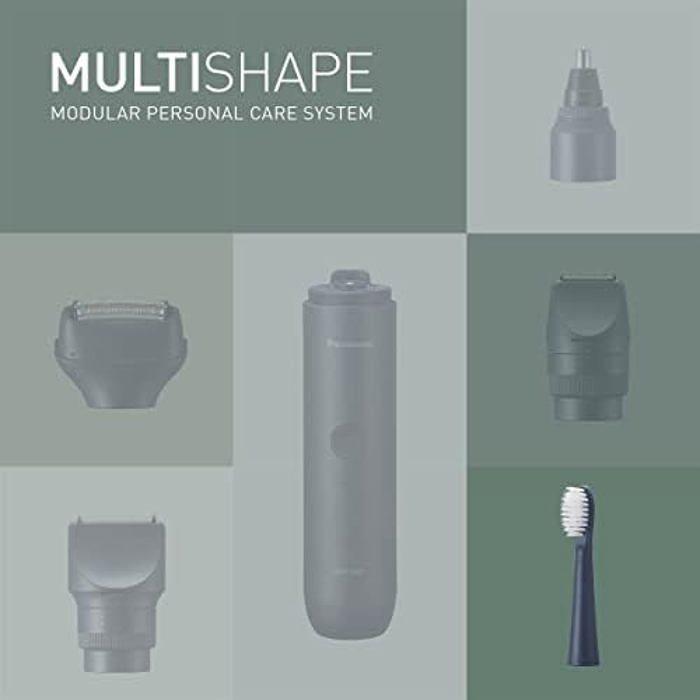 Panasonic MULTISHAPE ER-6CT02A303 | Têtes De Brosse À Dents Remplacement, 4 X Extra-Fine, Compatible Système MULTISHAPE