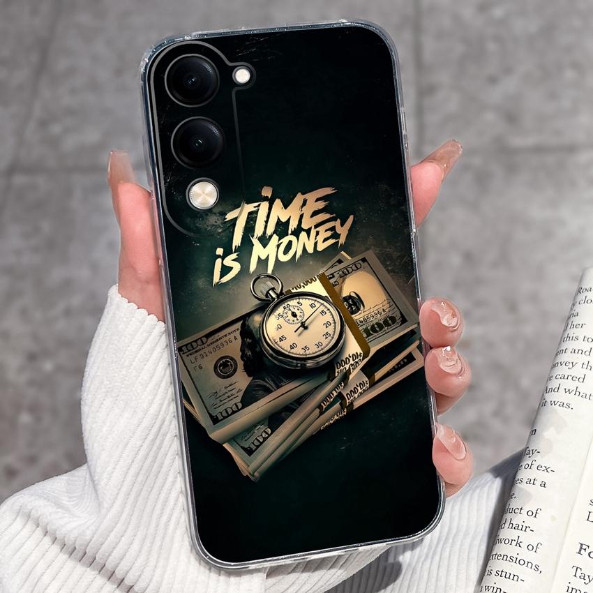 Fashion Casing For Vivo Y04 Y02 Y02a Y02s Y400 Pro X200 Ultra X200s Phone Case Lovely Cat Panda Shell Transparent TPU Soft Silicone Shockproof Housing