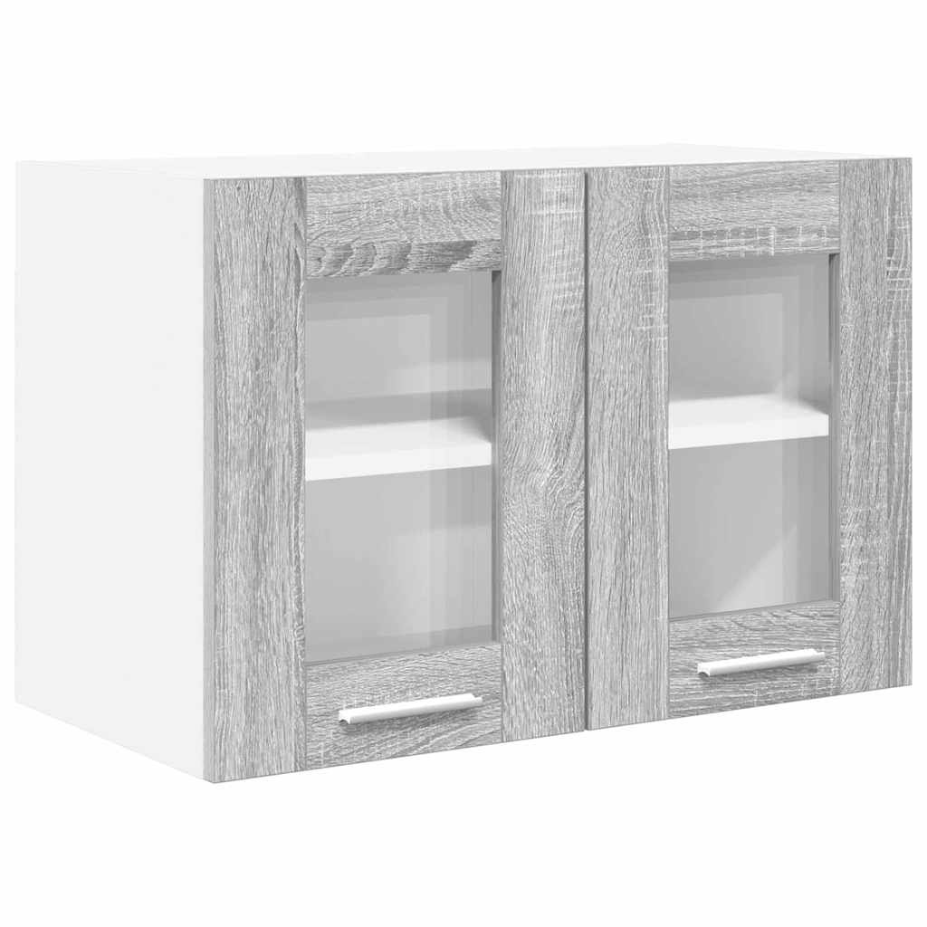 Wall Cabinet Grey Sonoma 60 x 31 x 40 cm Engineered Wood