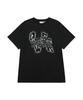 AMES-WORLDWIDE Qwer Character Tee Black