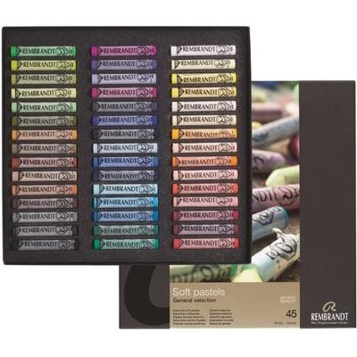 REMBRANDT 45 Dry Pastels Cardboard Box