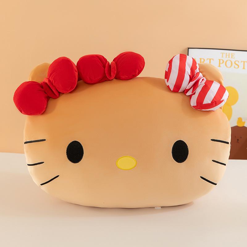 

Trendy Hawaiian Kitty Cat Sunglasses Plush Pillow 40cm