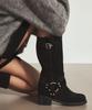 Twvp Moon Biker Middle Boots 23S54Sb