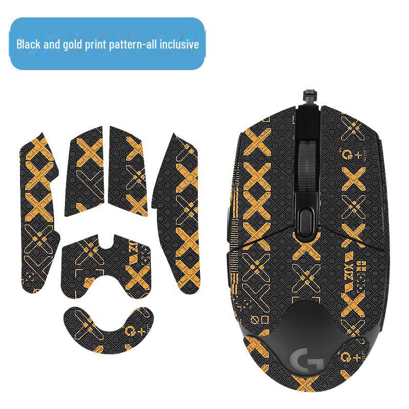 Kompatible Anti-Rutsch- und Schweißabsorptionsaufkleber für Logitech G304- und G102-Mäuse