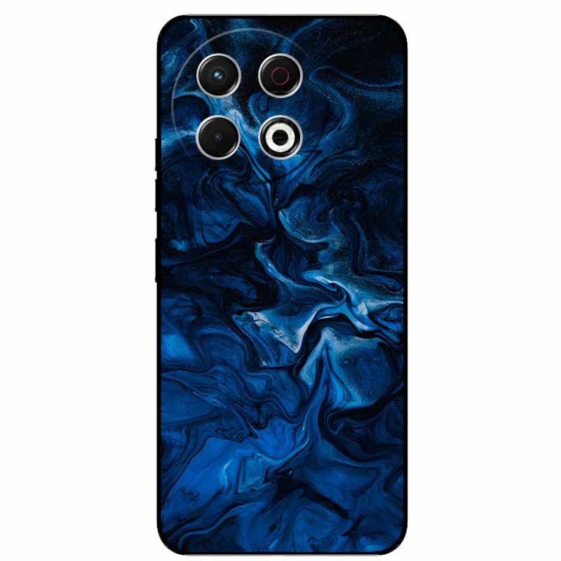 For Tecno Spark 30 Pro Case Marble Painted Silicone Back Cover Cases For KL7 Spark 30 Pro Soft Black Phone Funda Spark 30 Pro 4G