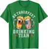 Oktoberfest Squad Drinking Team Beer German American Flag TShirt Woman Man Casual Cotton Graphic T Shirts Streetwear Tops Tee
