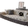 All inclusive Three and Four Seat Straight Row New Four Season Universal Thickened Elastic Chaise Longue Sofa Cover Cover