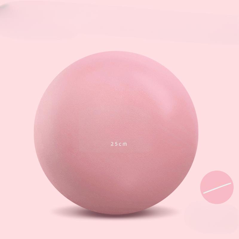 Yoga Ball PVC Thickened Explosion-proof Children's Slap Ball Women's Pilates Hip Ball 25cm Frosted Yoga Ball