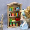 1:12 Dollhouse Miniature Arched Cabinet Vintage Bookcase Furniture Model