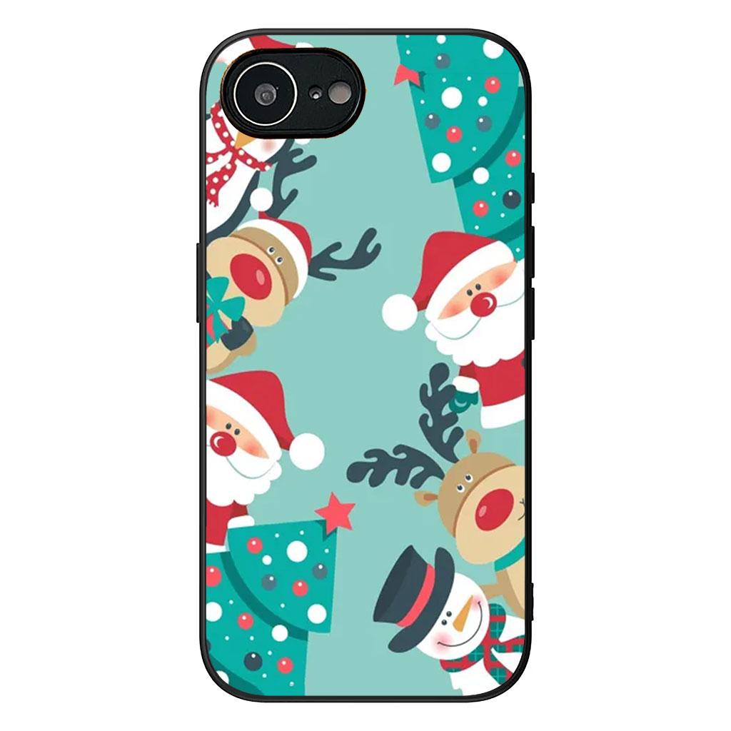 For Motorola Moto G82 G20 G22 G23 G32 G9 G8 G7 Power Plus G41 G52 G30 G71 E22 E13 E20 E32 Case Merry Christmas Tree Deer Snowman