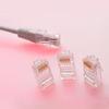 High Performances Cat5e RJ45 Plugs 8P8C Unshielded Connectors with Precisions Gold Plated Pin